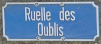 Ruelle des Oublis, Ligni&egrave;res