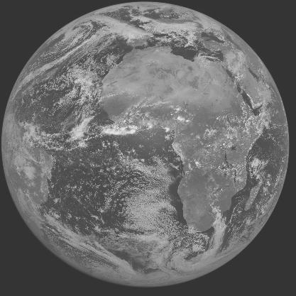 Meteosat-7 imagery for 2005-04-20 12:00 UTC Copyright � 2005 EUMETSAT