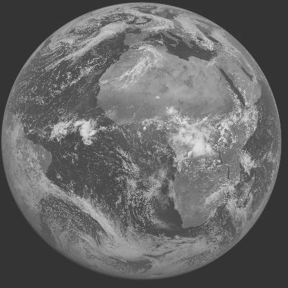 Meteosat-7 imagery for 2005-04-27 12:00 UTC Copyright � 2005 EUMETSAT