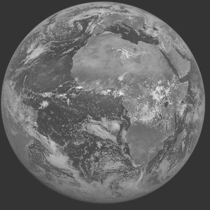Meteosat-7 imagery for 2005-05-01 12:00 UTC Copyright � 2005 EUMETSAT
