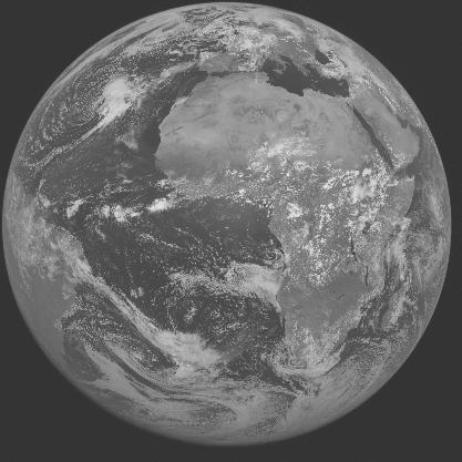 Meteosat-7 imagery for 2005-05-03 12:00 UTC Copyright � 2005 EUMETSAT