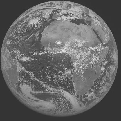Meteosat-7 imagery for 2005-05-05 12:00 UTC Copyright � 2005 EUMETSAT