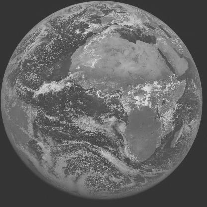 Meteosat-7 imagery for 2005-05-11 12:00 UTC Copyright � 2005 EUMETSAT