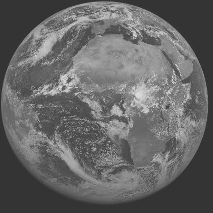 Meteosat-7 imagery for 2005-05-24 12:00 UTC Copyright � 2005 EUMETSAT