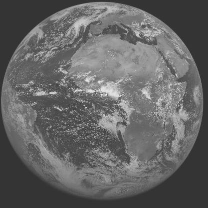 Meteosat-7 imagery for 2005-05-26 12:00 UTC Copyright � 2005 EUMETSAT