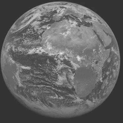 Meteosat-7 imagery for 2005-06-03 12:00 UTC Copyright � 2005 EUMETSAT