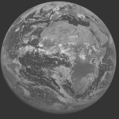 Meteosat-7 imagery for 2005-06-24 12:00 UTC Copyright � 2005 EUMETSAT