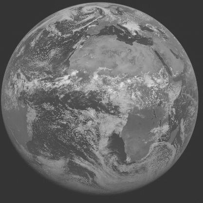 Meteosat-7 imagery for 2005-07-03 12:00 UTC Copyright � 2005 EUMETSAT