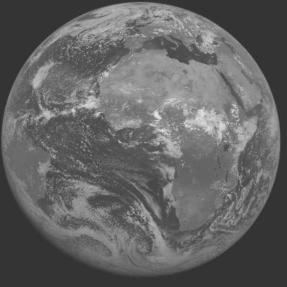 Meteosat-7 imagery for 2005-07-16 12:00 UTC Copyright � 2005 EUMETSAT