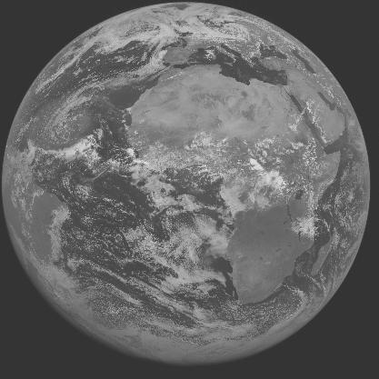 Meteosat-7 imagery for 2005-07-22 12:00 UTC Copyright � 2005 EUMETSAT