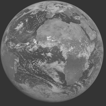 Meteosat-7 imagery for 2005-07-31 12:00 UTC Copyright � 2005 EUMETSAT