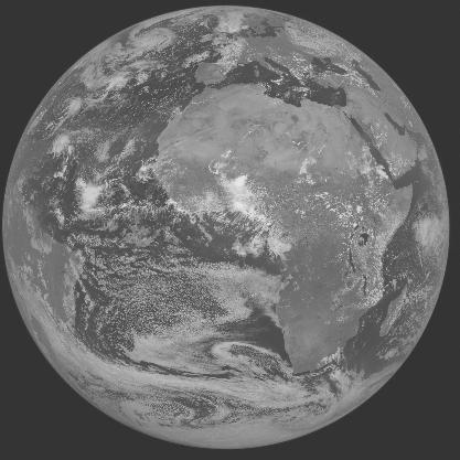 Meteosat-7 imagery for 2005-09-01 12:00 UTC Copyright � 2005 EUMETSAT
