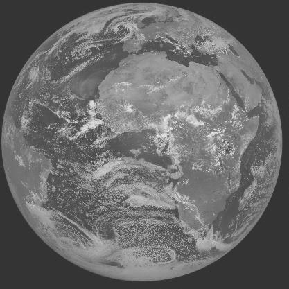 Meteosat-7 imagery for 2005-09-04 12:00 UTC Copyright � 2005 EUMETSAT