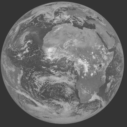 Meteosat-7 imagery for 2005-09-06 12:00 UTC Copyright � 2005 EUMETSAT