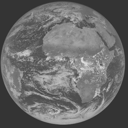 Meteosat-7 imagery for 2005-10-21 12:00 UTC Copyright � 2005 EUMETSAT