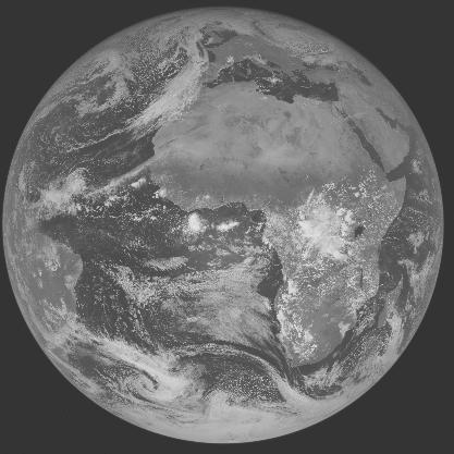 Meteosat-7 imagery for 2005-10-27 12:00 UTC Copyright � 2005 EUMETSAT