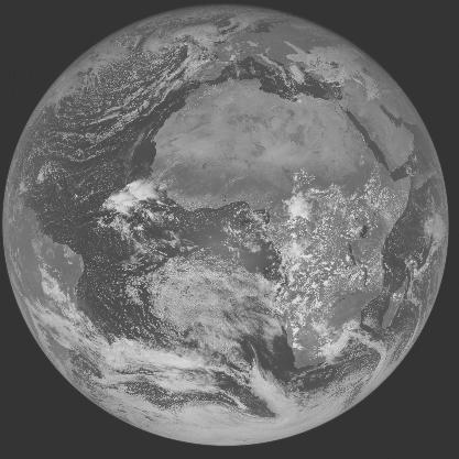 Meteosat-7 imagery for 2005-10-29 12:00 UTC Copyright � 2005 EUMETSAT