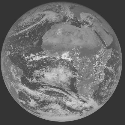 Meteosat-7 imagery for 2005-11-01 12:00 UTC Copyright � 2005 EUMETSAT