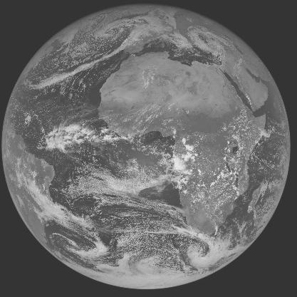 Meteosat-7 imagery for 2005-11-02 12:00 UTC Copyright � 2005 EUMETSAT