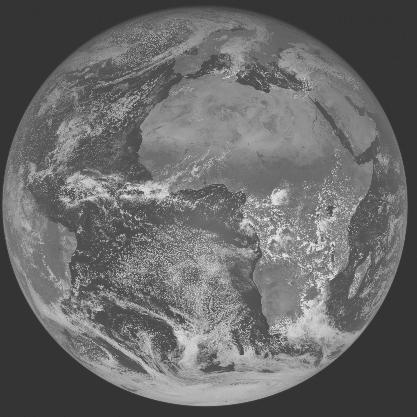 Meteosat-7 imagery for 2005-11-06 12:00 UTC Copyright � 2005 EUMETSAT