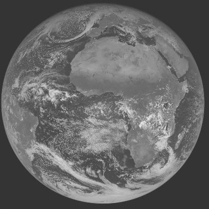 Meteosat-7 imagery for 2005-11-08 12:00 UTC Copyright � 2005 EUMETSAT