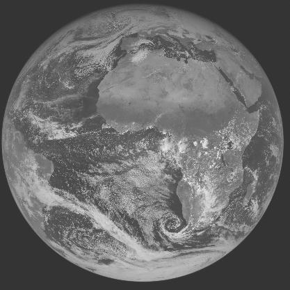 Meteosat-7 imagery for 2005-11-11 12:00 UTC Copyright � 2005 EUMETSAT