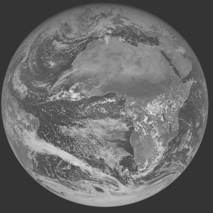 Meteosat-7 imagery for 2005-11-12 12:00 UTC Copyright � 2005 EUMETSAT