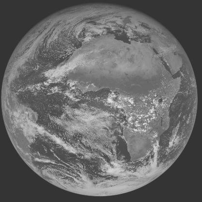 Meteosat-7 imagery for 2005-11-14 12:00 UTC Copyright � 2005 EUMETSAT