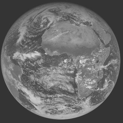 Meteosat-7 imagery for 2005-11-20 12:00 UTC Copyright � 2005 EUMETSAT