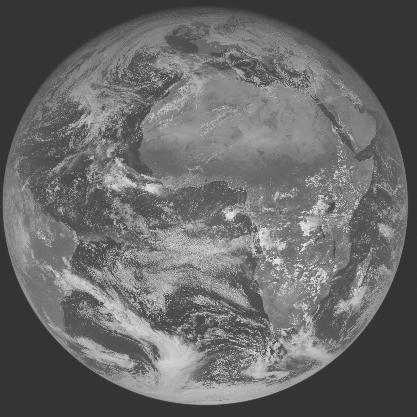 Meteosat-7 imagery for 2005-11-21 12:00 UTC Copyright � 2005 EUMETSAT