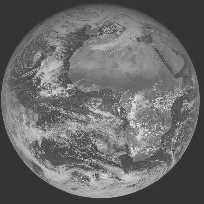 Meteosat-7 imagery for 2005-11-24 12:00 UTC Copyright � 2005 EUMETSAT