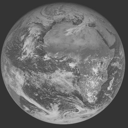 Meteosat-7 imagery for 2005-11-25 12:00 UTC Copyright � 2005 EUMETSAT