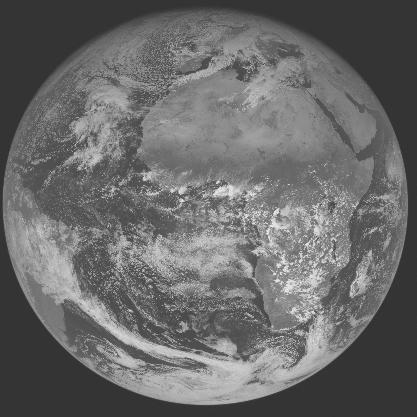 Meteosat-7 imagery for 2005-11-26 12:00 UTC Copyright � 2005 EUMETSAT