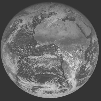 Meteosat-7 imagery for 2005-11-30 12:00 UTC Copyright � 2005 EUMETSAT