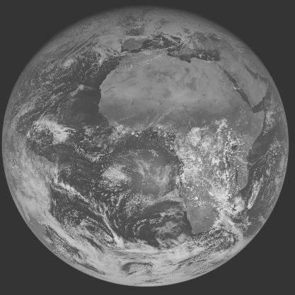 Meteosat-7 imagery for 2005-12-06 12:00 UTC Copyright � 2005 EUMETSAT