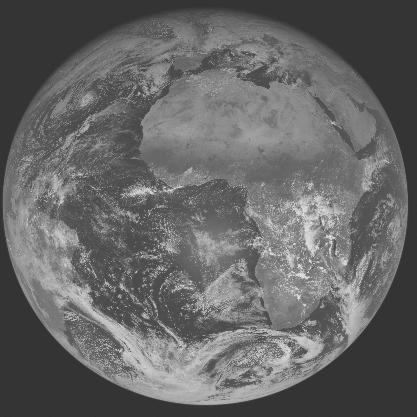 Meteosat-7 imagery for 2005-12-07 12:00 UTC Copyright � 2005 EUMETSAT