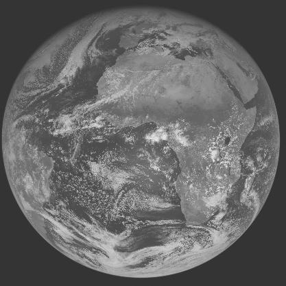 Meteosat-7 imagery for 2005-12-10 12:00 UTC Copyright � 2005 EUMETSAT