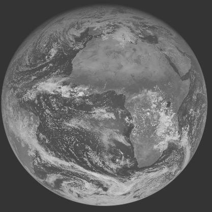 Meteosat-7 imagery for 2005-12-13 12:00 UTC Copyright � 2005 EUMETSAT