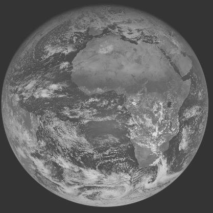 Meteosat-7 imagery for 2005-12-17 12:00 UTC Copyright � 2005 EUMETSAT