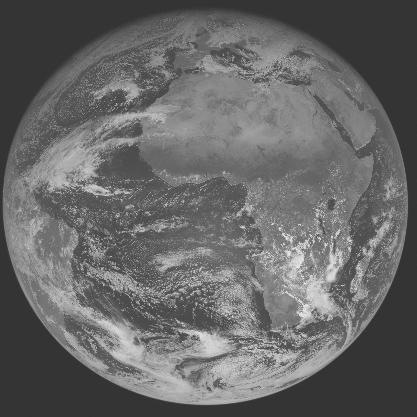 Meteosat-7 imagery for 2005-12-18 12:00 UTC Copyright � 2005 EUMETSAT