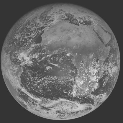 Meteosat-7 imagery for 2006-01-06 12:00 UTC Copyright � 2006 EUMETSAT
