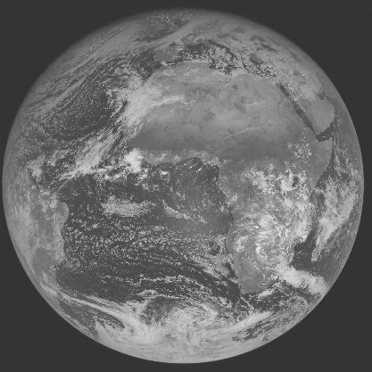 Meteosat-7 imagery for 2006-01-11 12:00 UTC Copyright � 2006 EUMETSAT