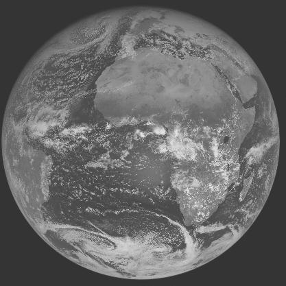 Meteosat-7 imagery for 2006-01-14 12:00 UTC Copyright � 2006 EUMETSAT