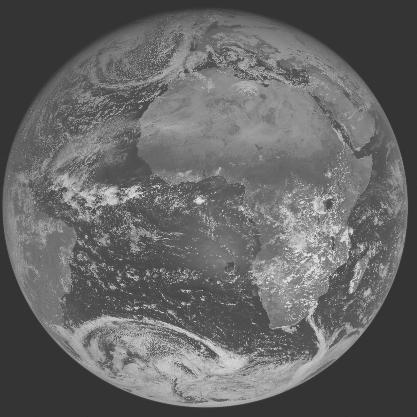 Meteosat-7 imagery for 2006-01-15 12:00 UTC Copyright � 2006 EUMETSAT