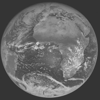 Meteosat-7 imagery for 2006-01-16 12:00 UTC Copyright � 2006 EUMETSAT