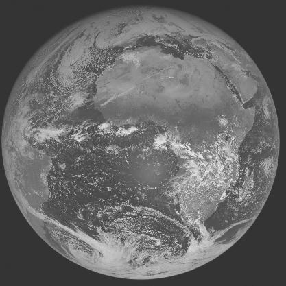 Meteosat-7 imagery for 2006-01-17 12:00 UTC Copyright � 2006 EUMETSAT