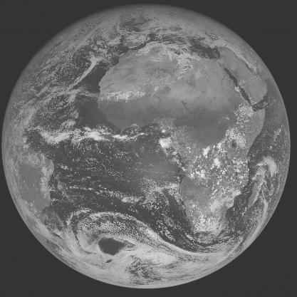 Meteosat-7 imagery for 2006-01-21 12:00 UTC Copyright � 2006 EUMETSAT