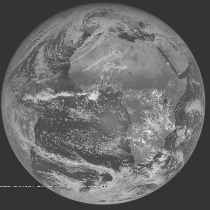 Meteosat-7 imagery for 2006-01-28 12:00 UTC Copyright � 2006 EUMETSAT