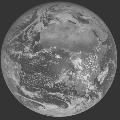 Meteosat-7 imagery for 2006-01-30 12:00 UTC Copyright � 2006 EUMETSAT