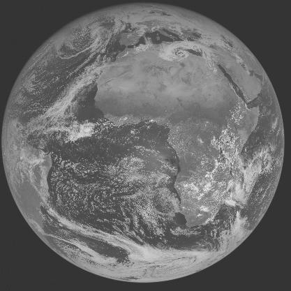 Meteosat-7 imagery for 2006-02-01 12:00 UTC Copyright � 2006 EUMETSAT